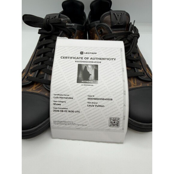 LOUIS VUITTON MONOGRAM  SHOES SNEAKERS AUTHENTIC
